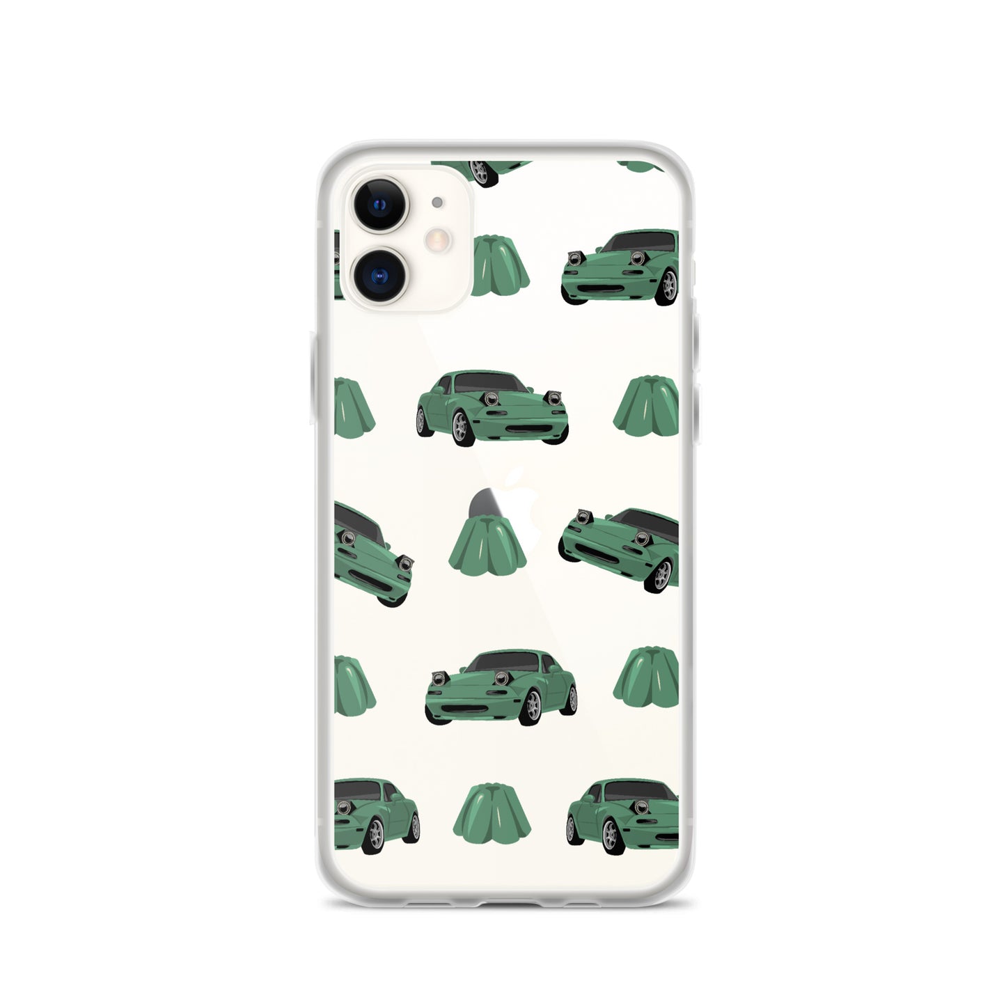 Clear Green Miata Case for iPhone®