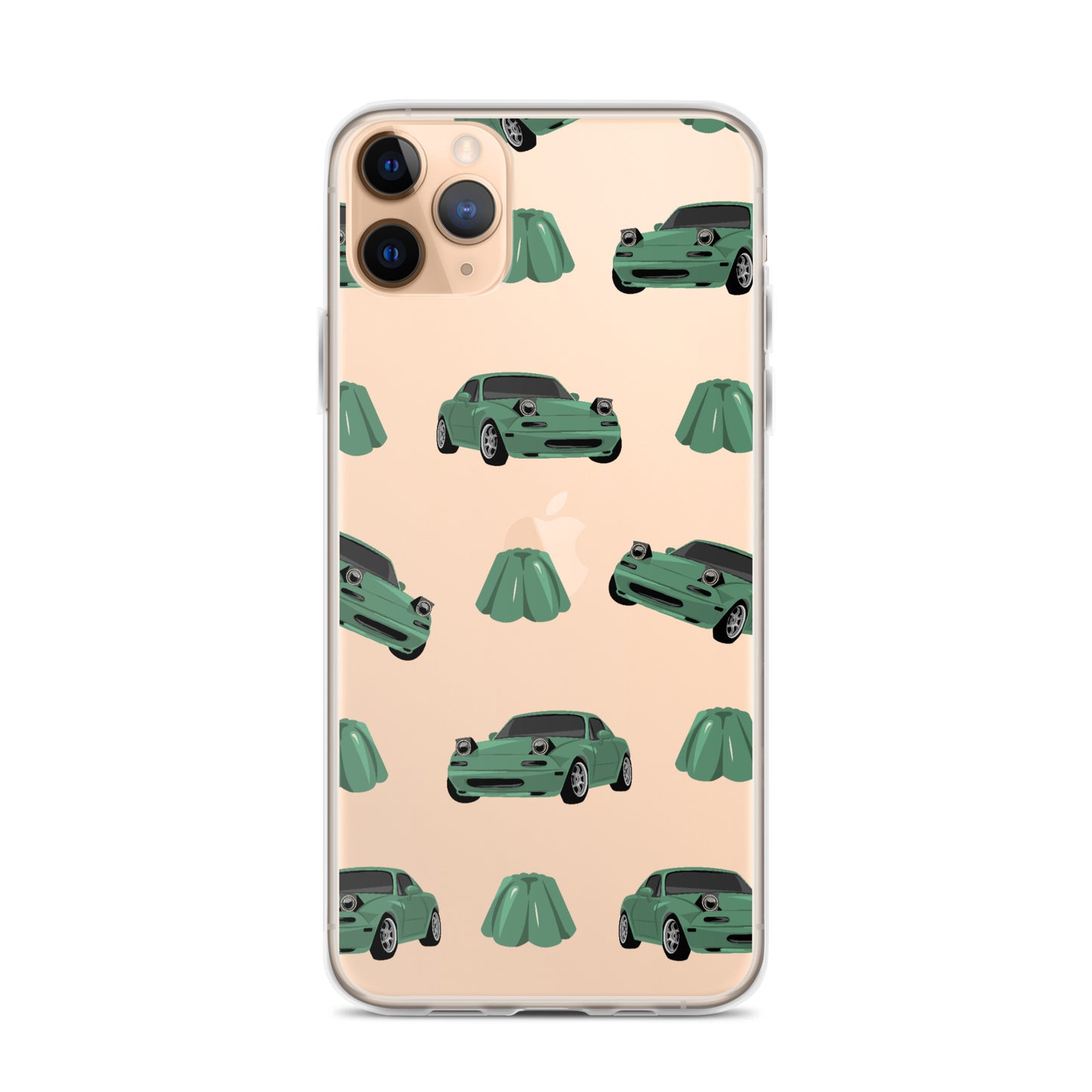 Clear Green Miata Case for iPhone®