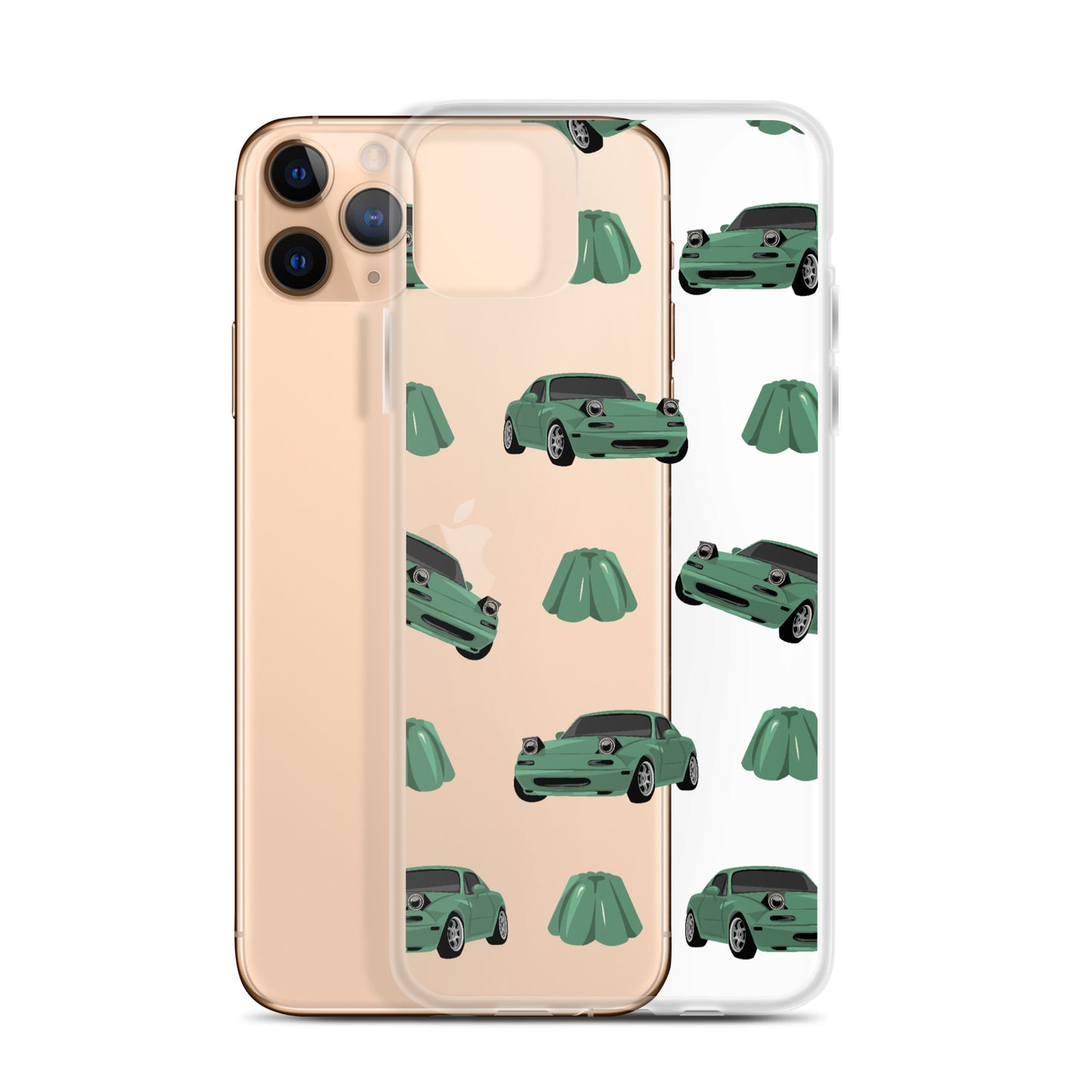 Clear Green Miata Case for iPhone®