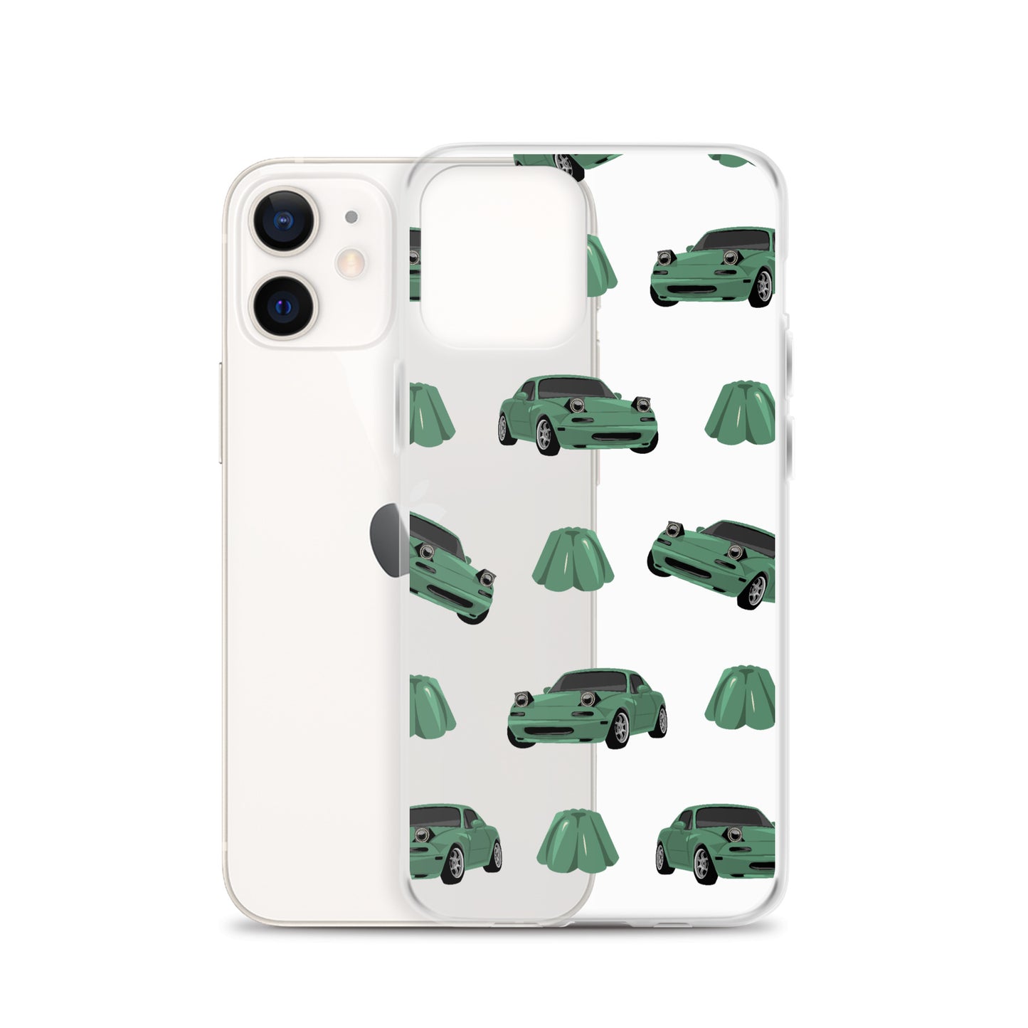 Clear Green Miata Case for iPhone®