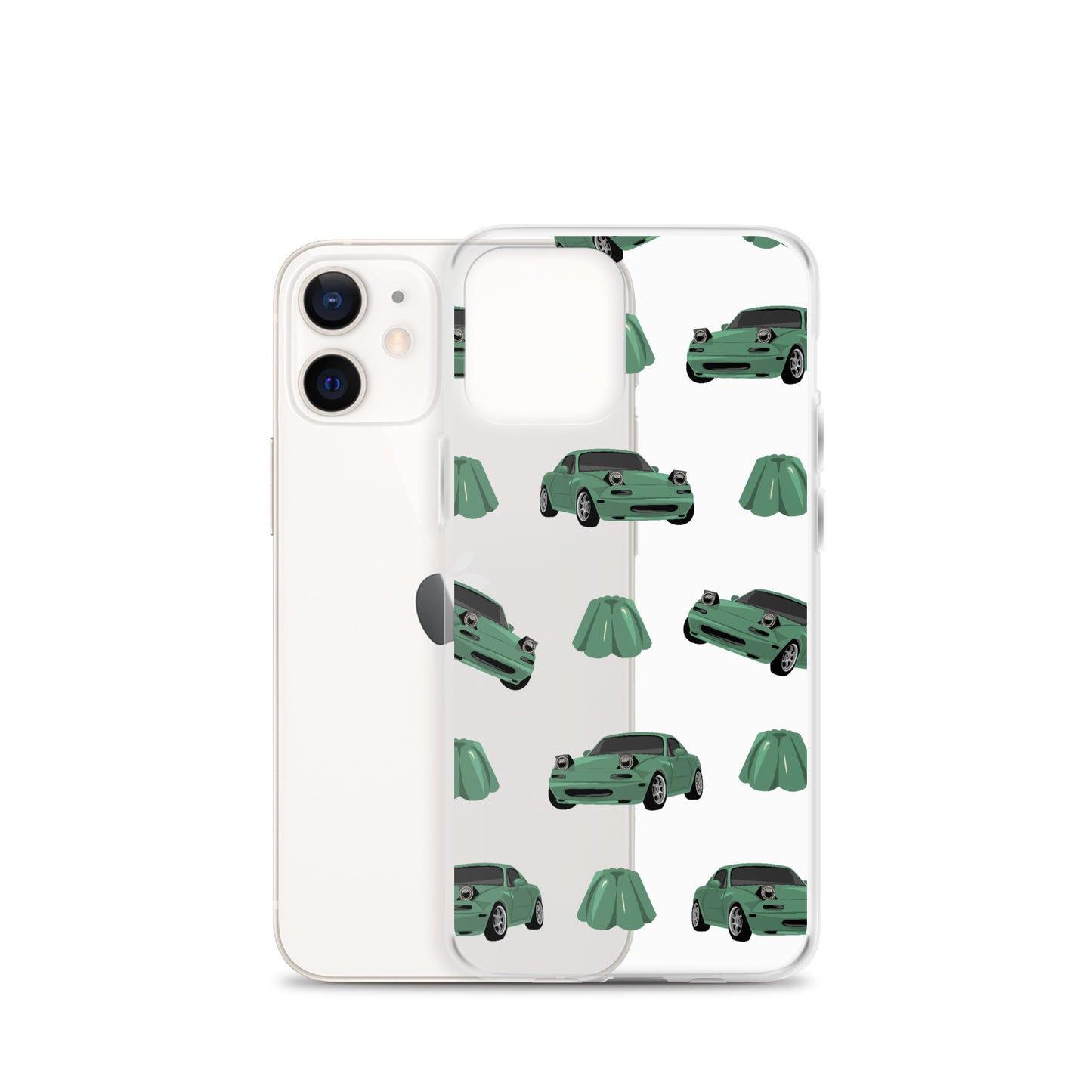 Clear Green Miata Case for iPhone®