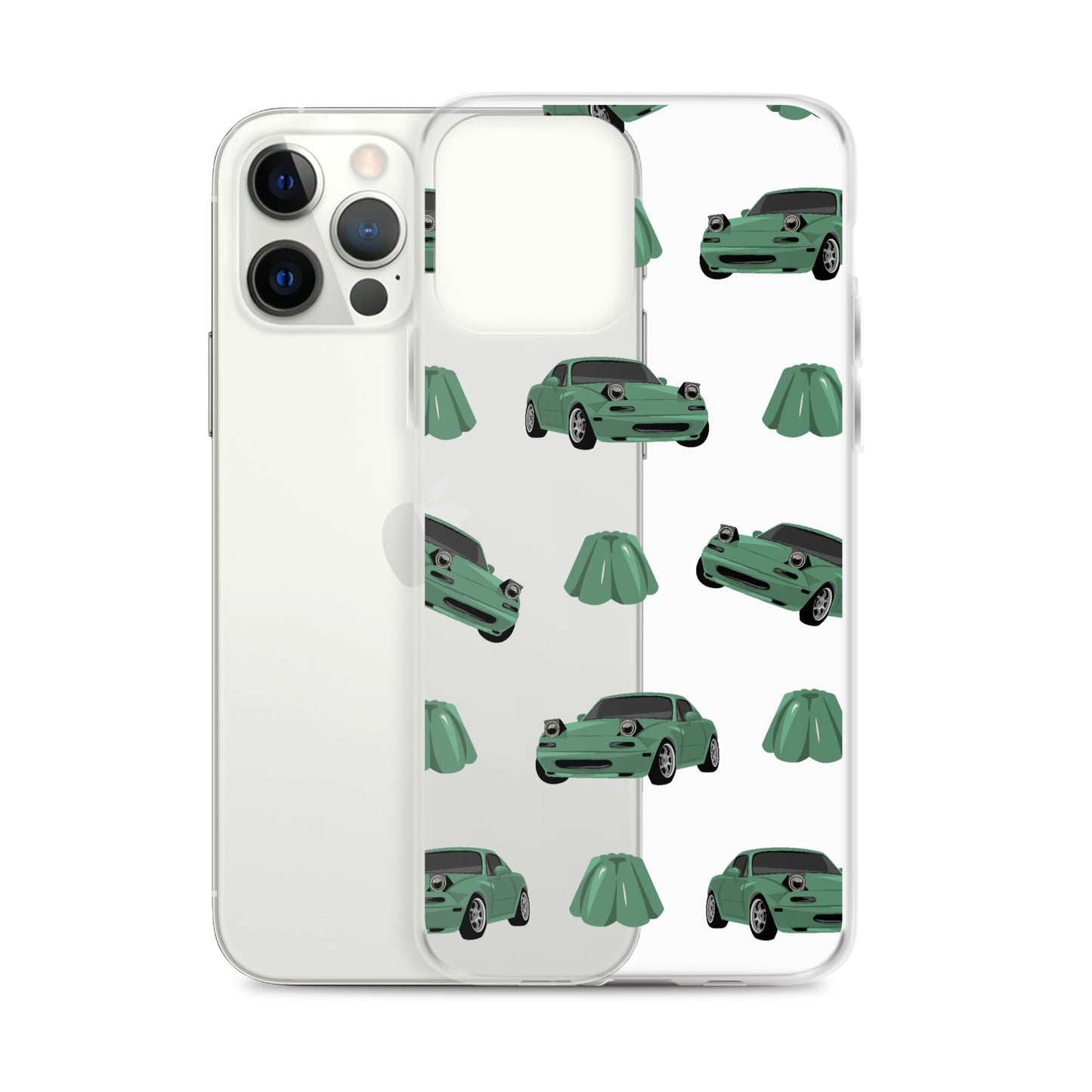 Clear Green Miata Case for iPhone®