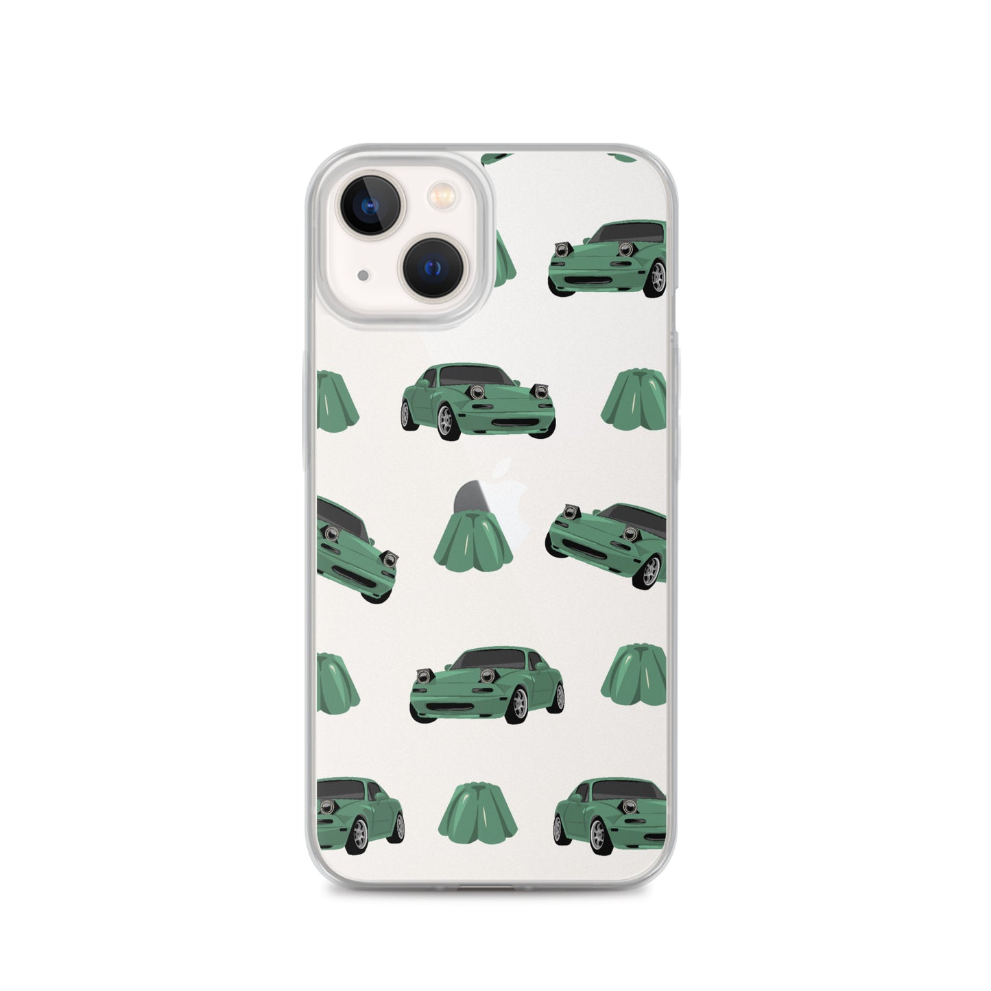 Clear Green Miata Case for iPhone®