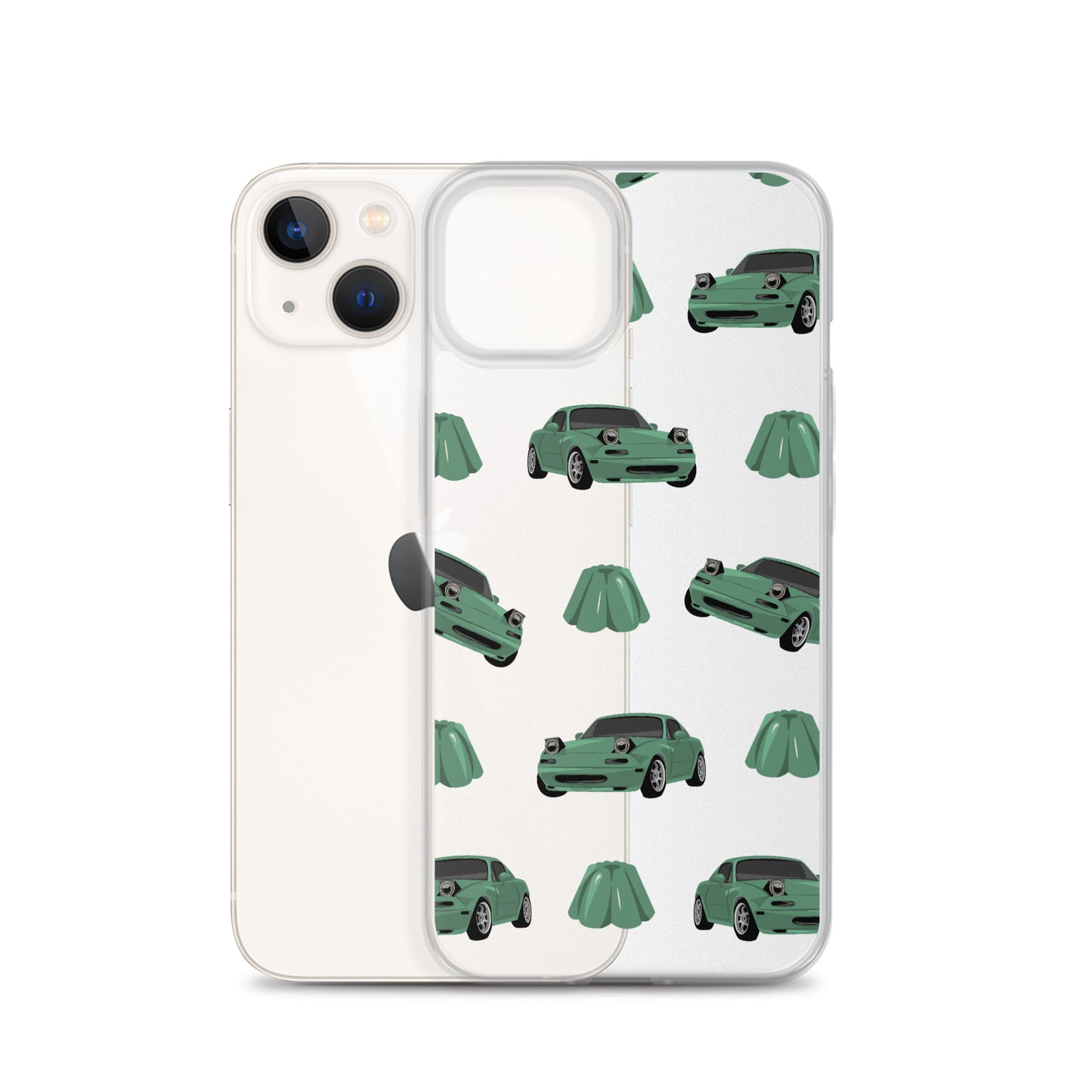 Clear Green Miata Case for iPhone®