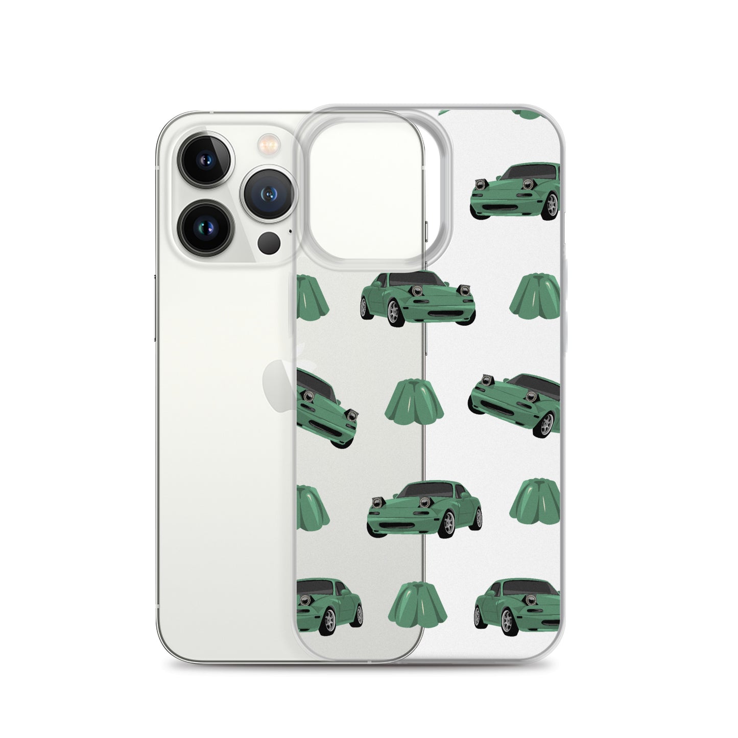 Clear Green Miata Case for iPhone®