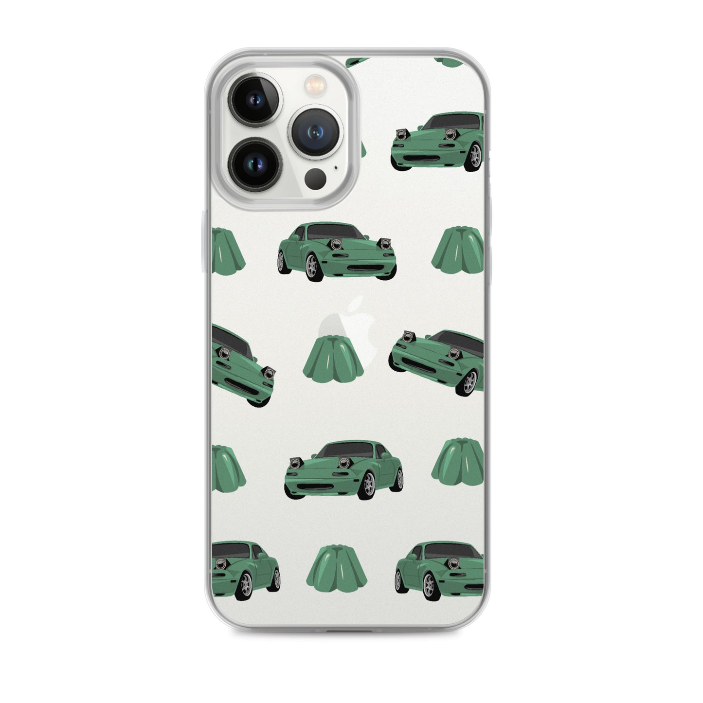 Clear Green Miata Case for iPhone®