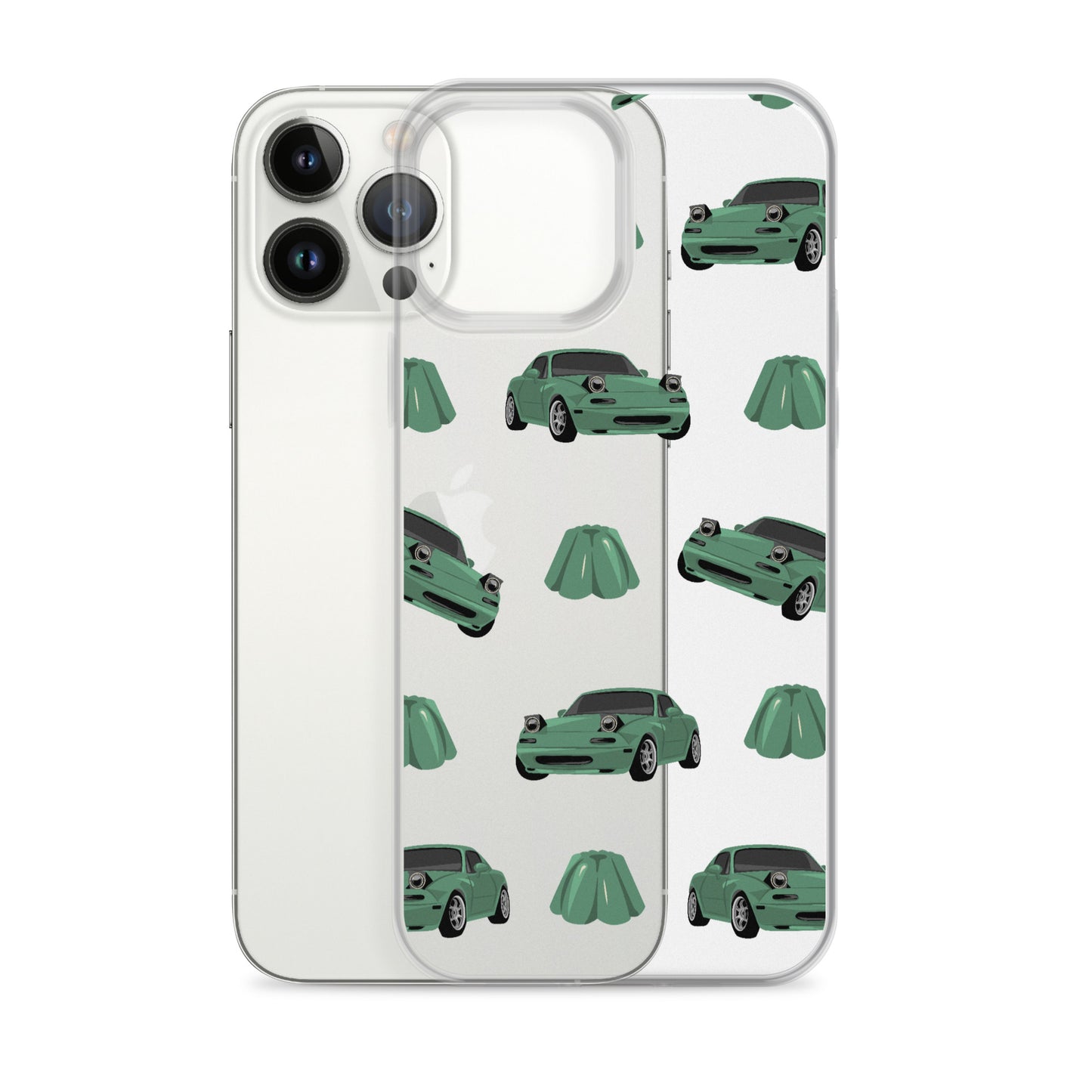 Clear Green Miata Case for iPhone®