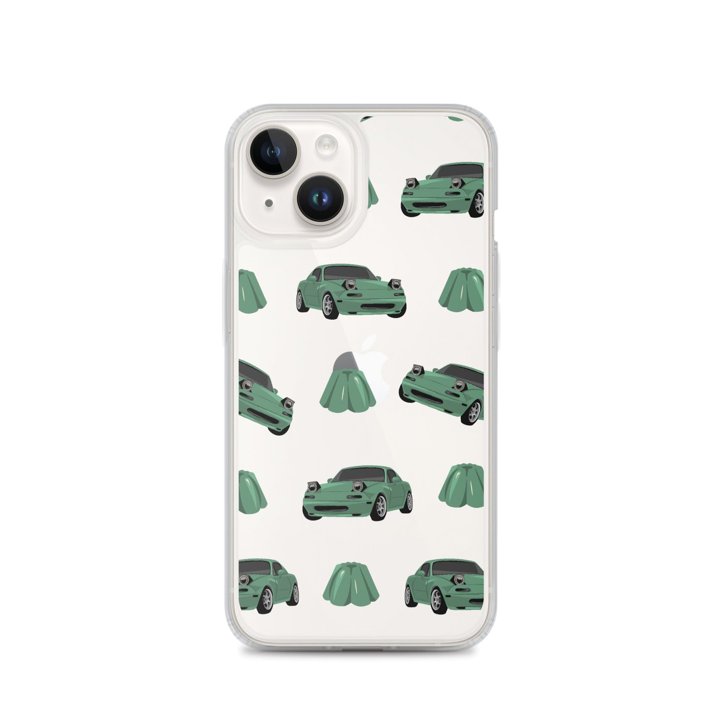 Clear Green Miata Case for iPhone®