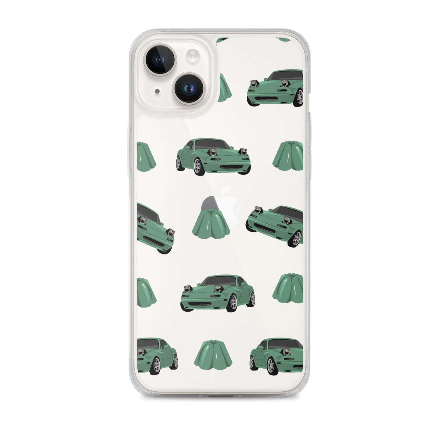 Clear Green Miata Case for iPhone®