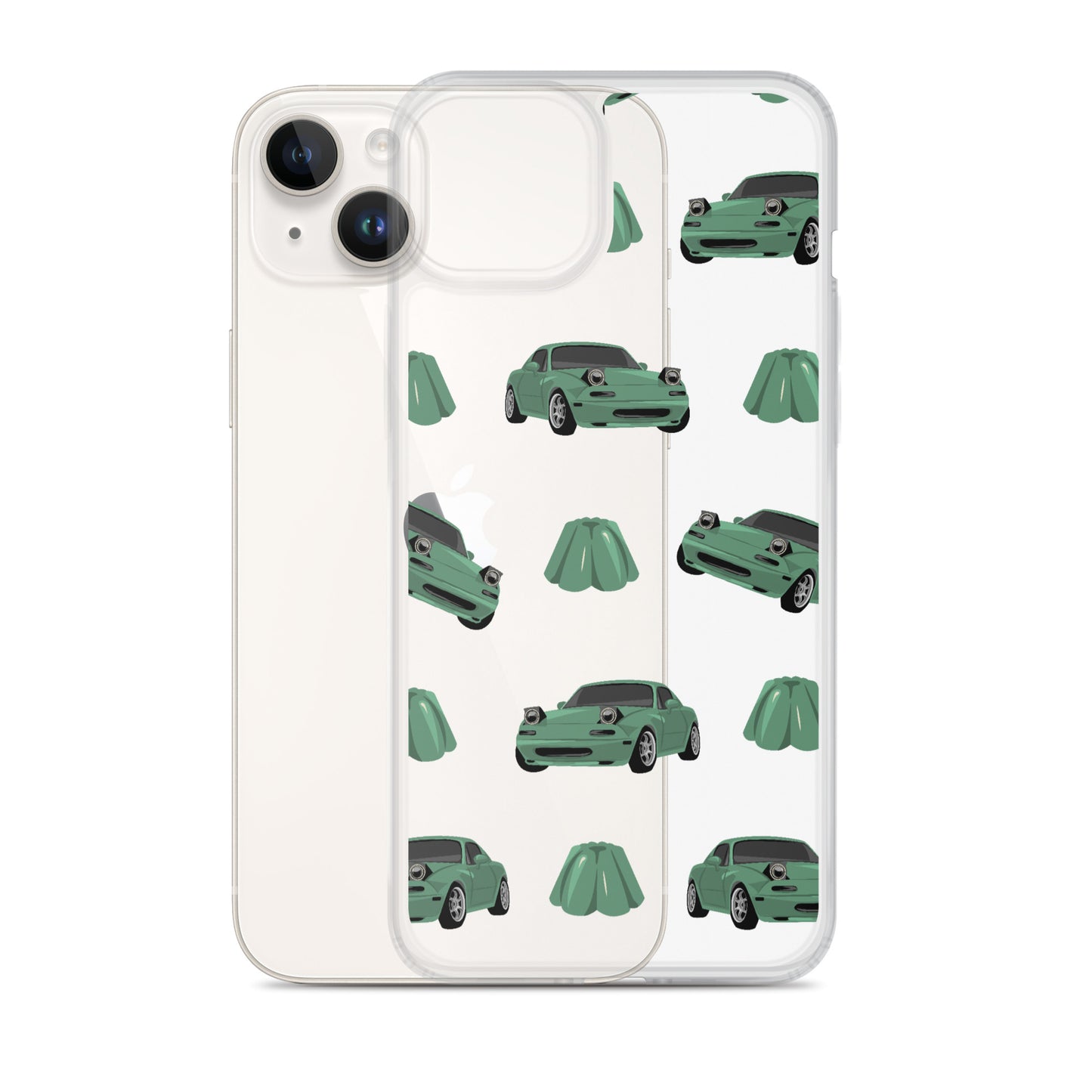 Clear Green Miata Case for iPhone®