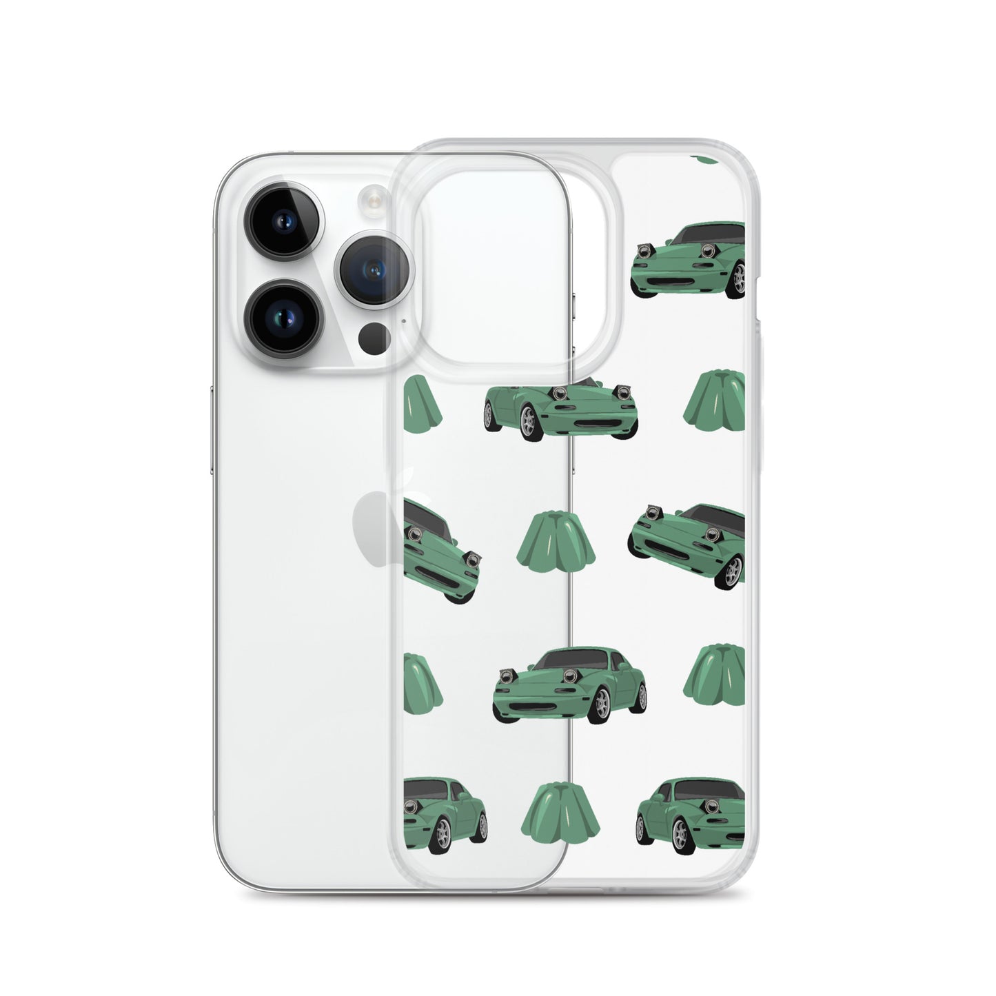 Clear Green Miata Case for iPhone®