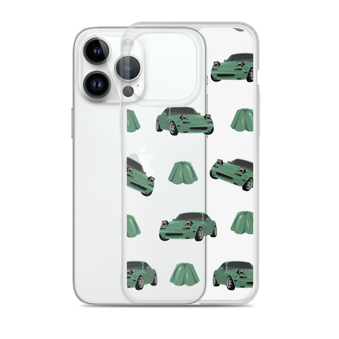 Clear Green Miata Case for iPhone®