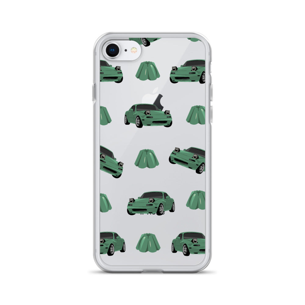 Clear Green Miata Case for iPhone®