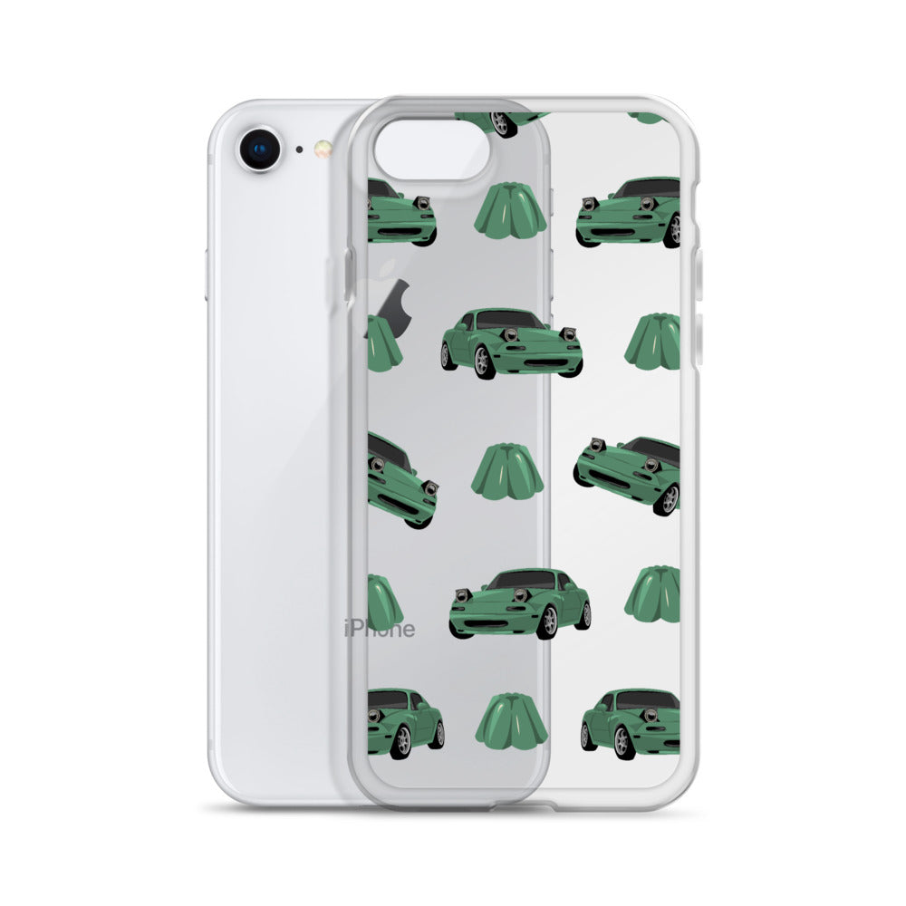 Clear Green Miata Case for iPhone®