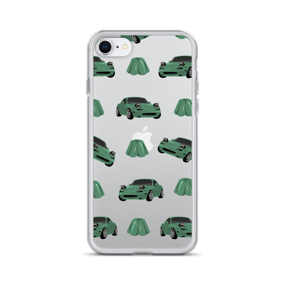 Clear Green Miata Case for iPhone®