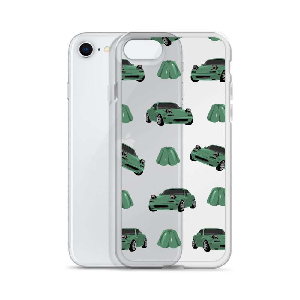 Clear Green Miata Case for iPhone®