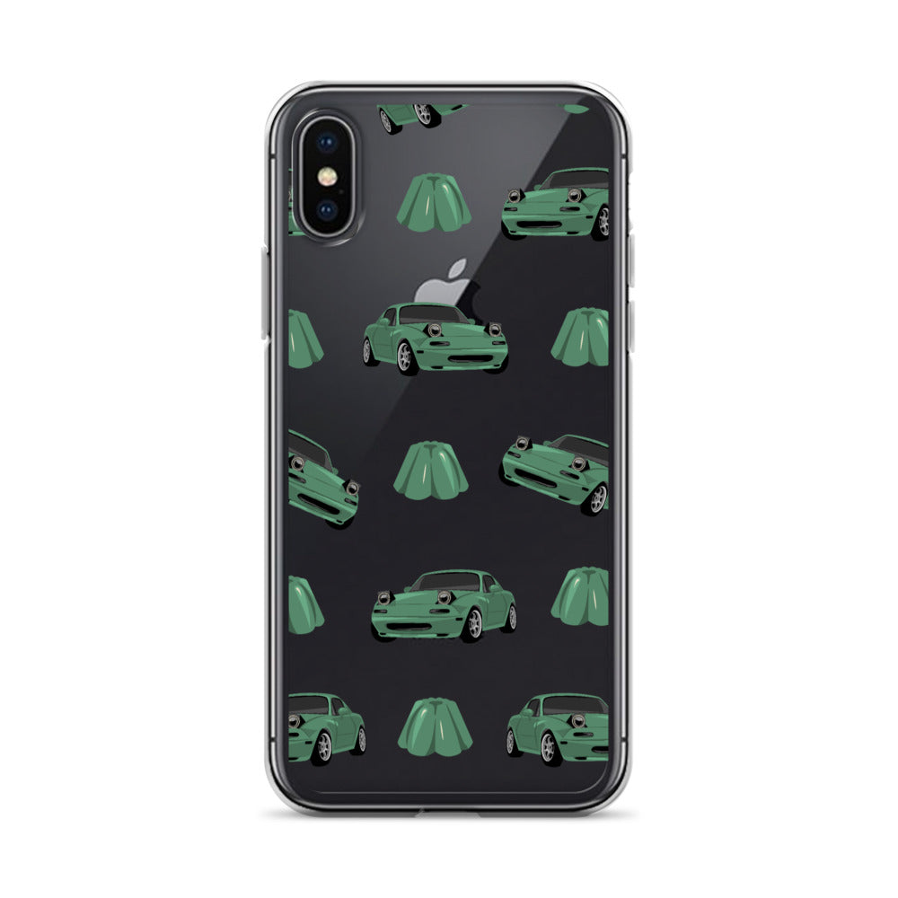 Clear Green Miata Case for iPhone®