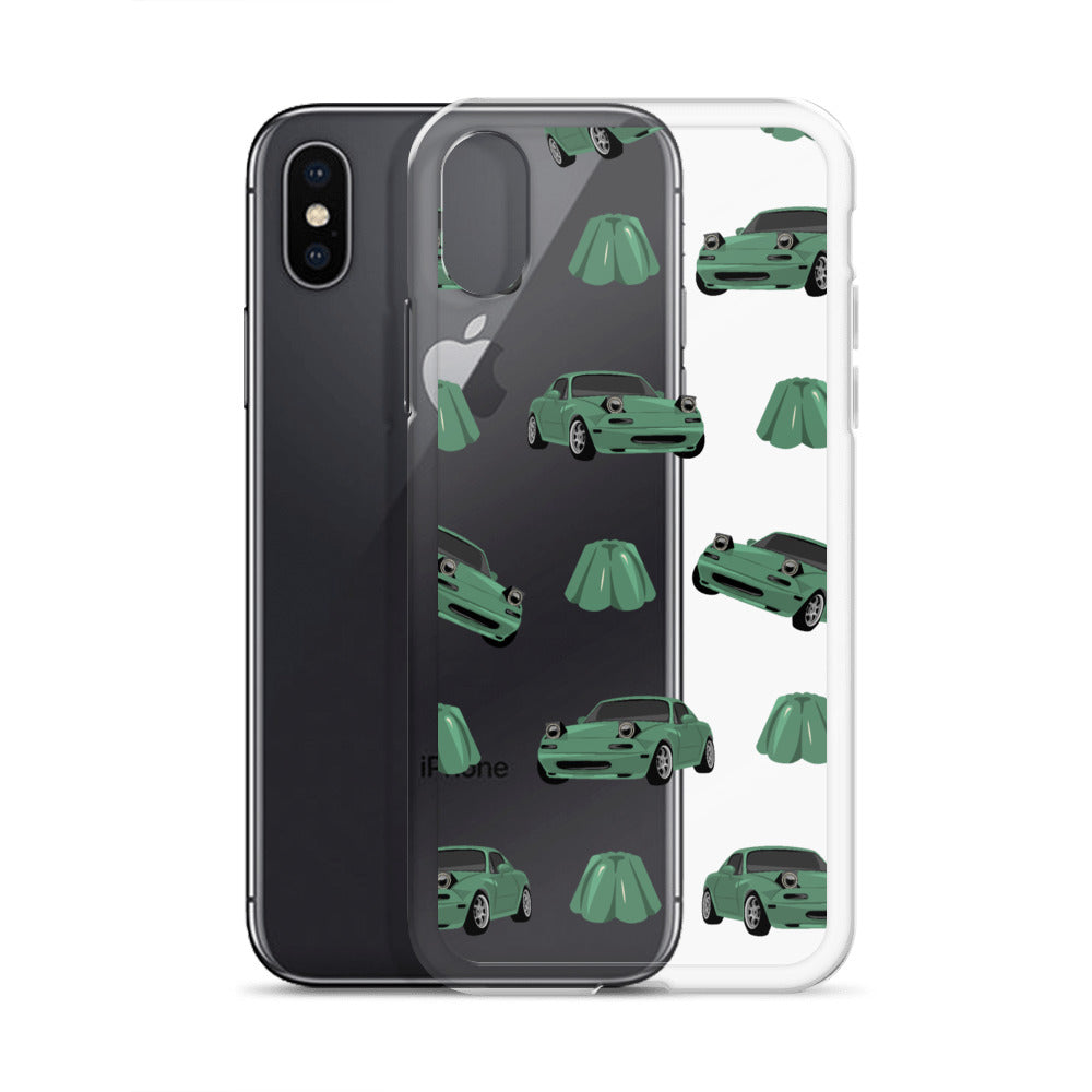 Clear Green Miata Case for iPhone®