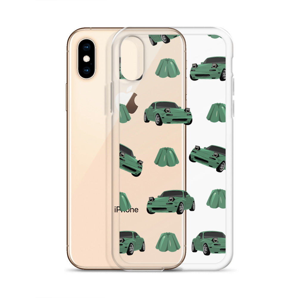 Clear Green Miata Case for iPhone®