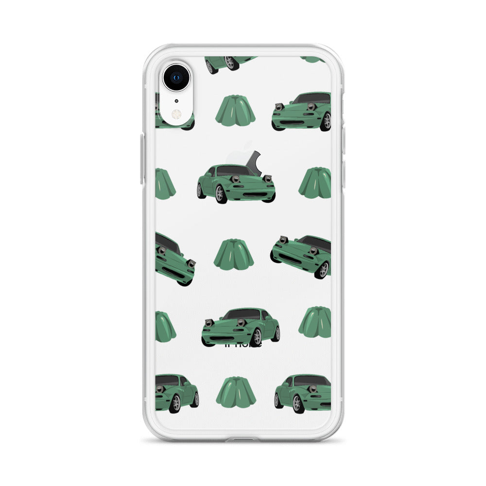 Clear Green Miata Case for iPhone®