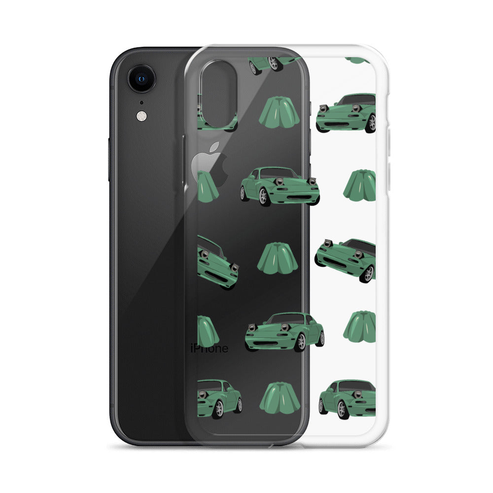 Clear Green Miata Case for iPhone®