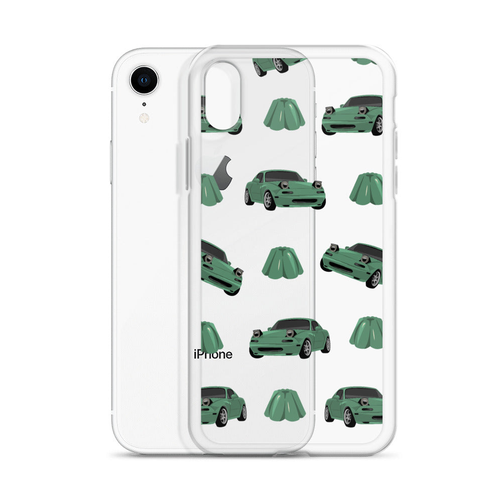 Clear Green Miata Case for iPhone®