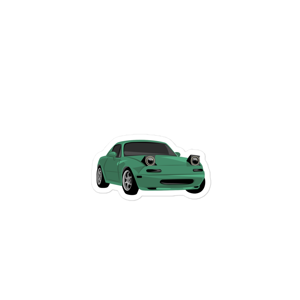 Jelly Green NA Sticker