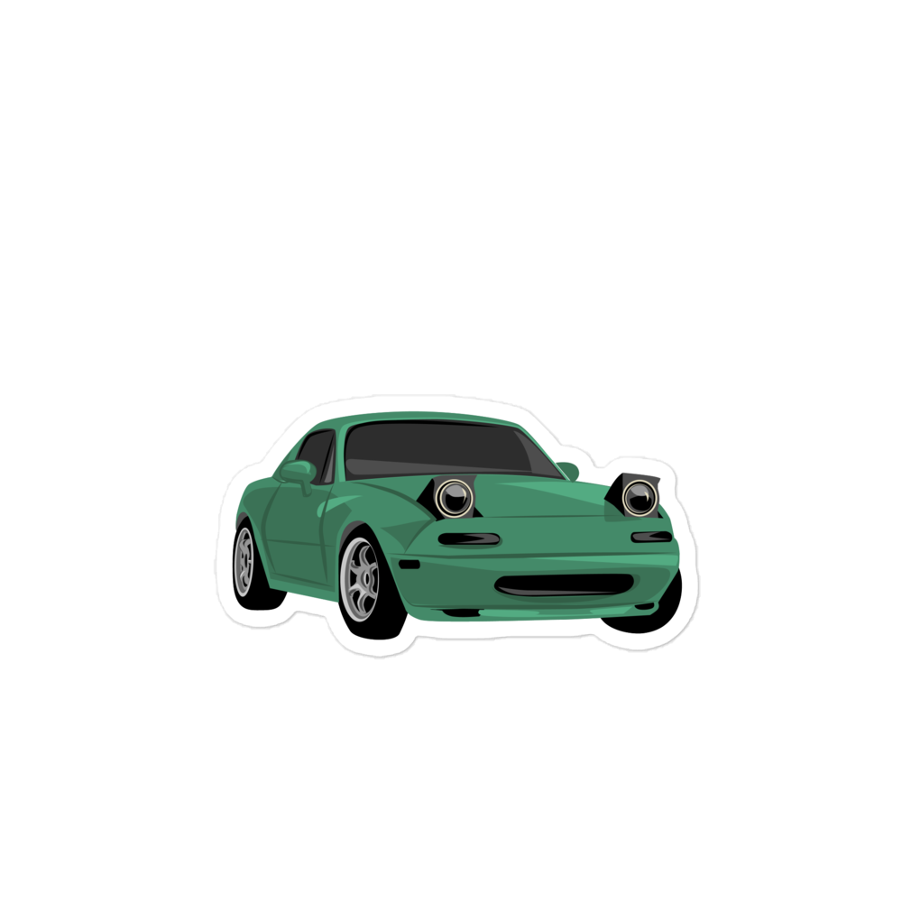 Jelly Green NA Sticker