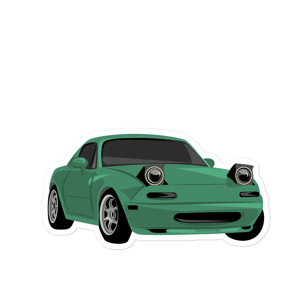 Jelly Green NA Sticker