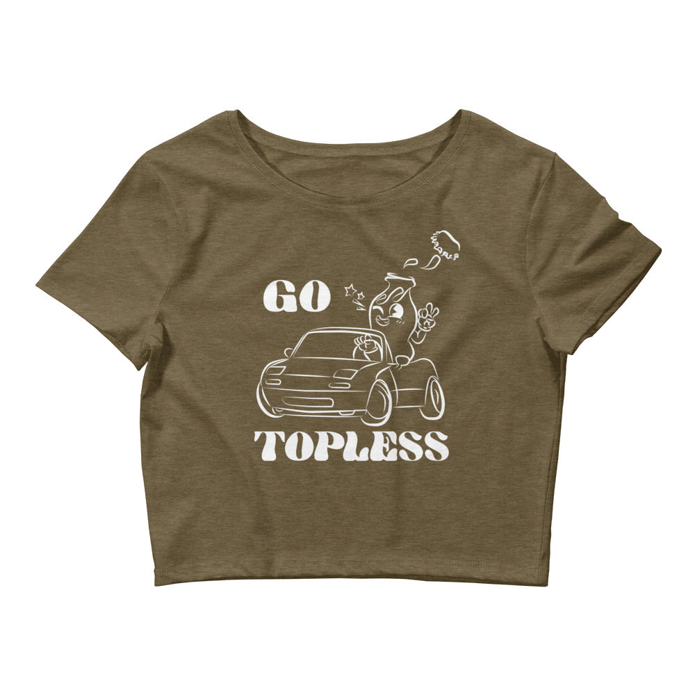 Miata Go Topless Women’s Crop Tee