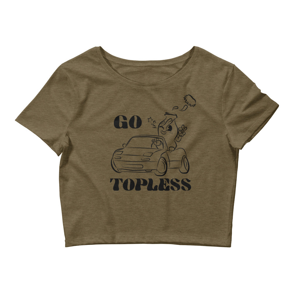 Miata Go Topless Women’s Crop Tee