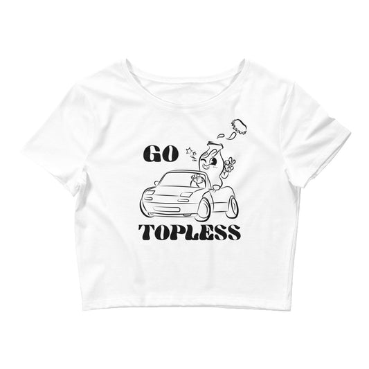 Miata Go Topless Women’s Crop Tee